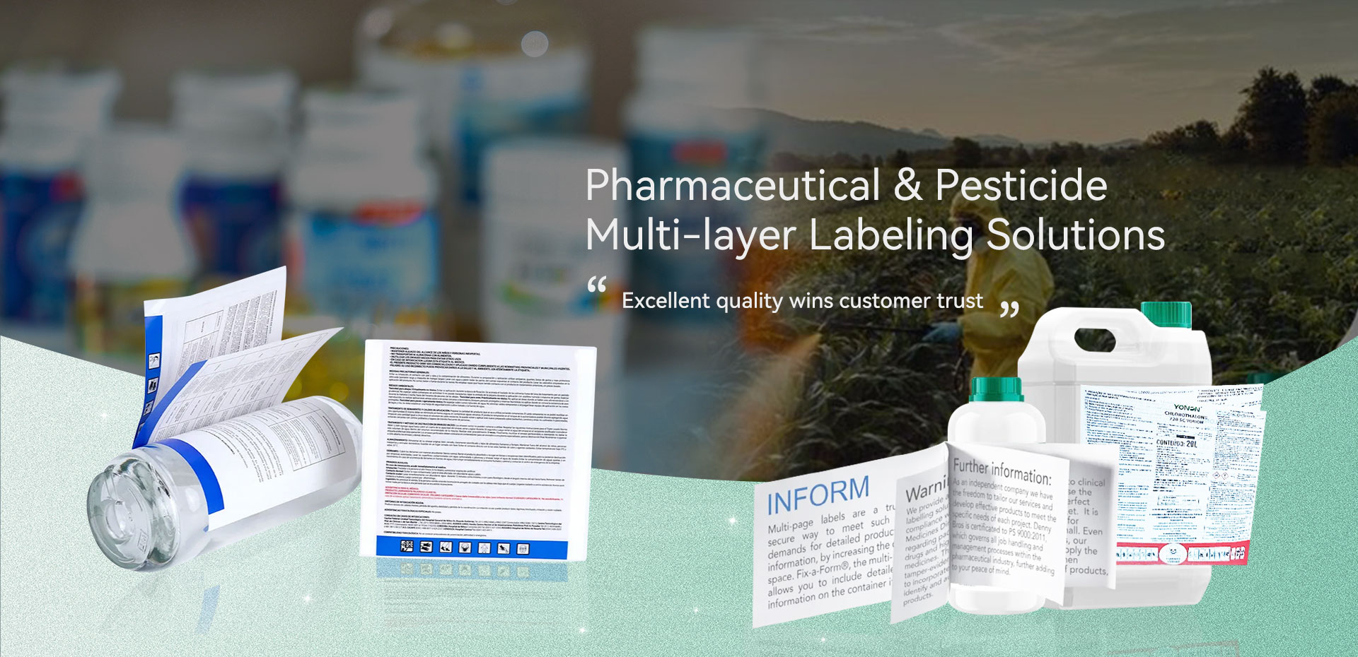 Dostawca etykiet farmaceutycznych