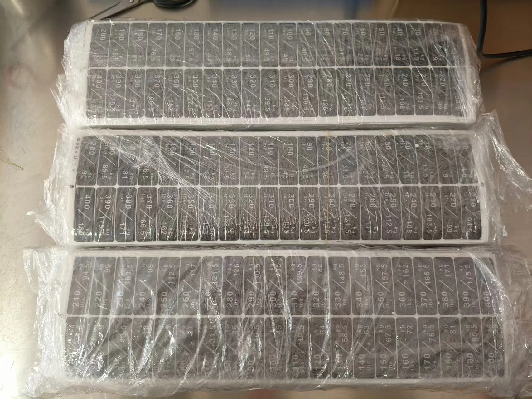 Plastikowa naklejka na sprzęt do ćwiczeń JOJO Pack