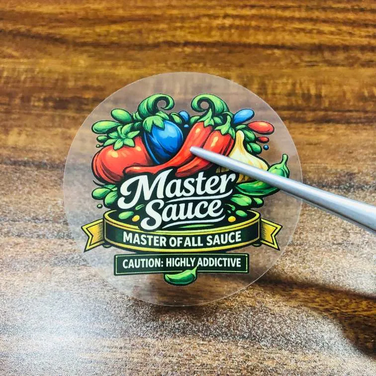 Zrealizuj precyzyjną dostawę etykiet sosu chili