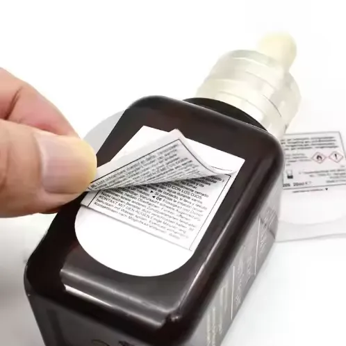 Kosmetyczne etykiety wielowarstwowe