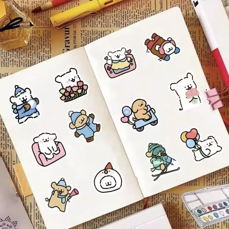 Maltańskie naklejki dla psów